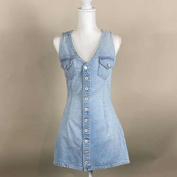 Tulrosa Denim Mini Dress - Picture 4 of 8